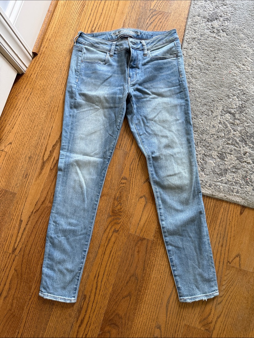 Light Wash Skinny Jeans
